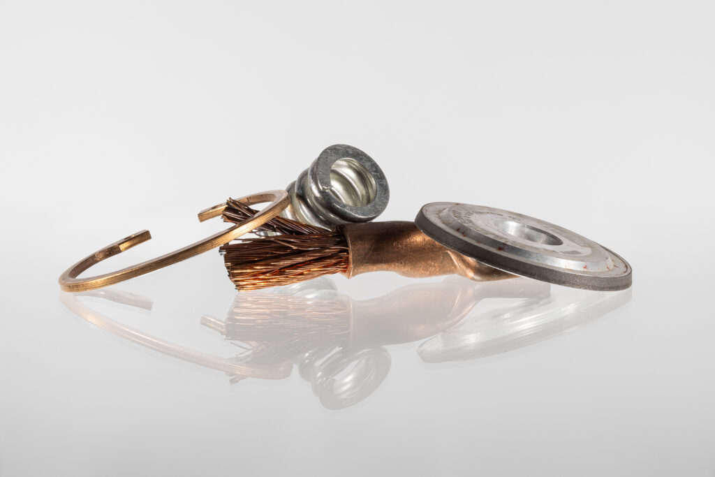 Złom metali kolorowych, w tym mosiądzu